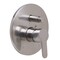 Alfi Brand Brushed Nickel Shower Valve Mixer W/ Rounded Lever Handle and Diverter AB3101-BN - alternate 2